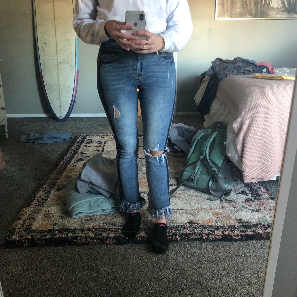 Fringe Jeans